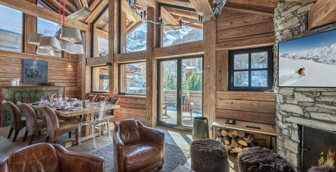 Chalet de lujo a pie de pistas