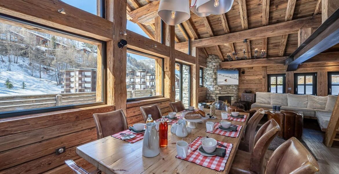 Chalet de lujo a pie de pistas