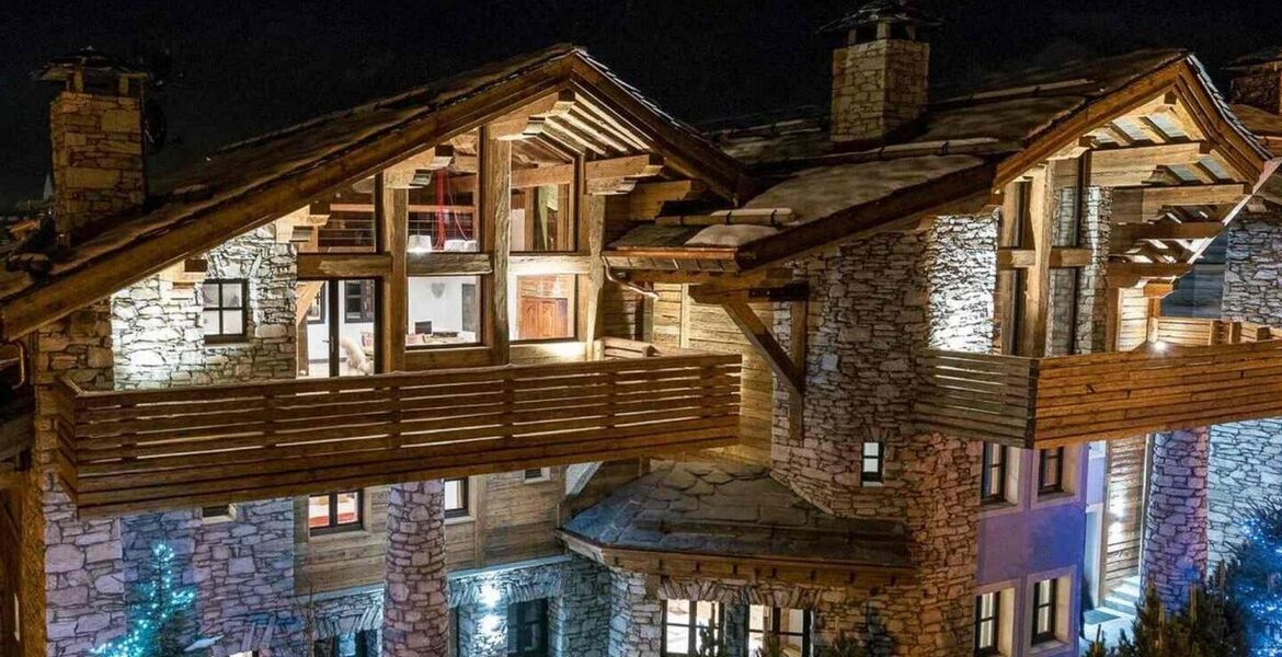 Chalet de lujo a pie de pistas