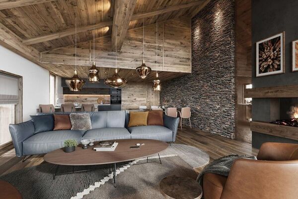 Penthouse for rent in Val d'isere