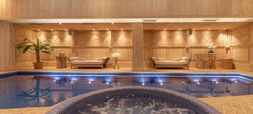 Just a few steps from the centre of Courchevel 1850 village,