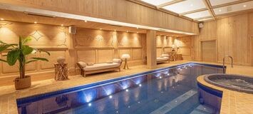 Just a few steps from the centre of Courchevel 1850 village,