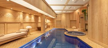 Just a few steps from the centre of Courchevel 1850 village,