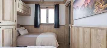 Just a few steps from the centre of Courchevel 1850 village,