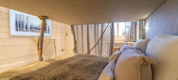 Just a few steps from the centre of Courchevel 1850 village,