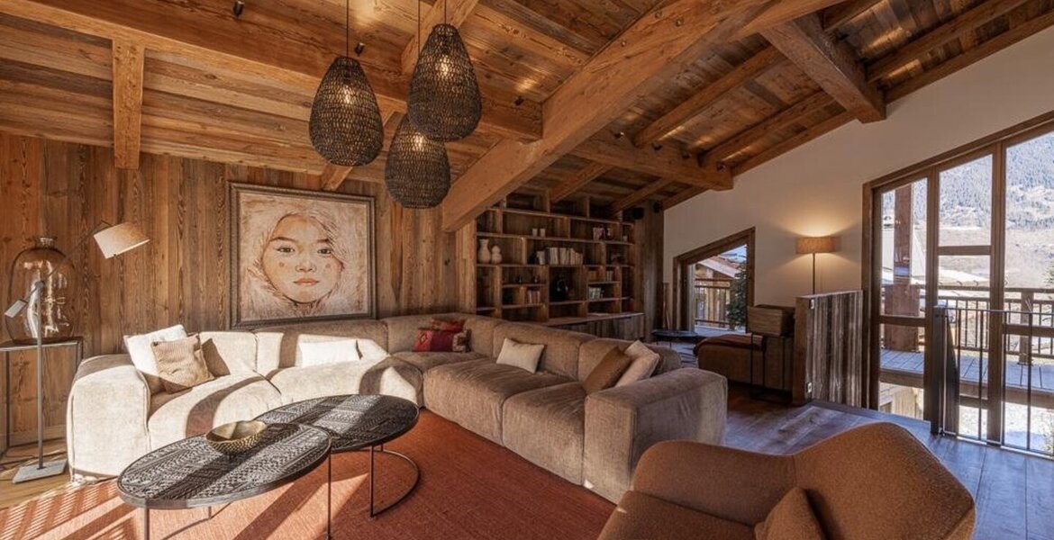 Chalet for rent in Courchevel 1300 with 320 sqm and 5 beds