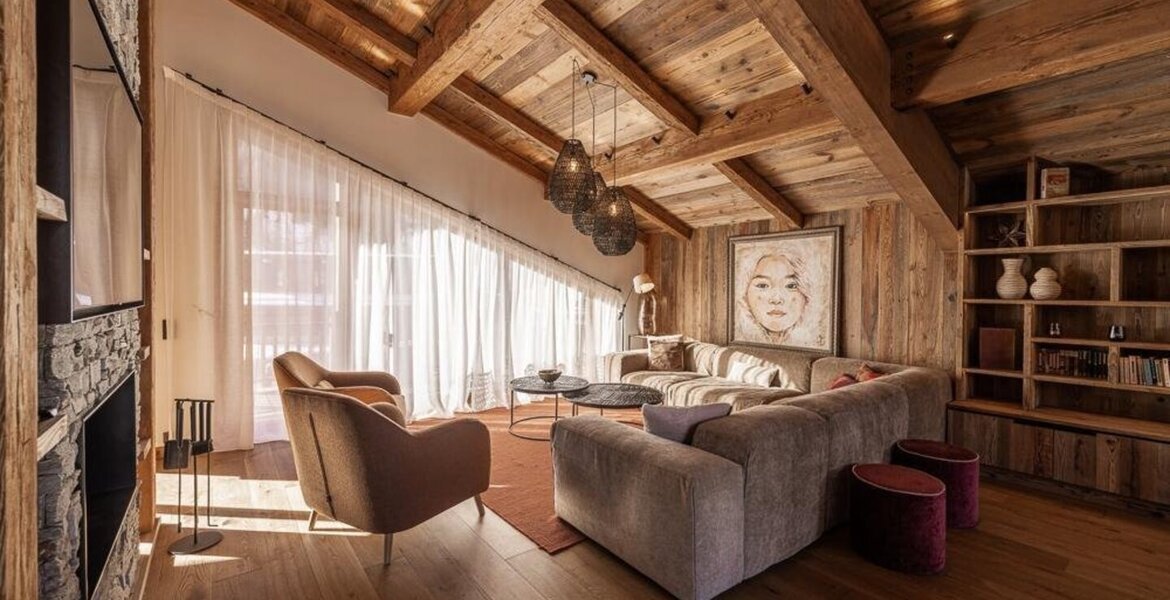 Chalet for rent in Courchevel 1300 with 320 sqm and 5 beds