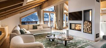 Duplex penthouse for rent Meribel
