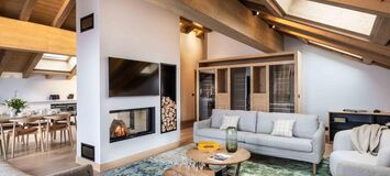 Duplex penthouse for rent Meribel