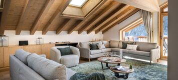 Duplex penthouse for rent Meribel