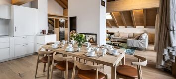 Duplex penthouse for rent Meribel