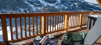 Duplex penthouse for rent Meribel