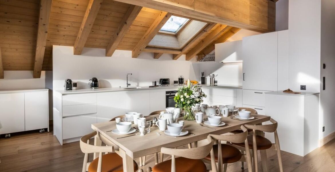 Duplex penthouse for rent Meribel