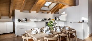 Duplex penthouse for rent Meribel