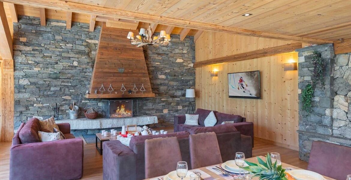 Chalet for rent in Meribel