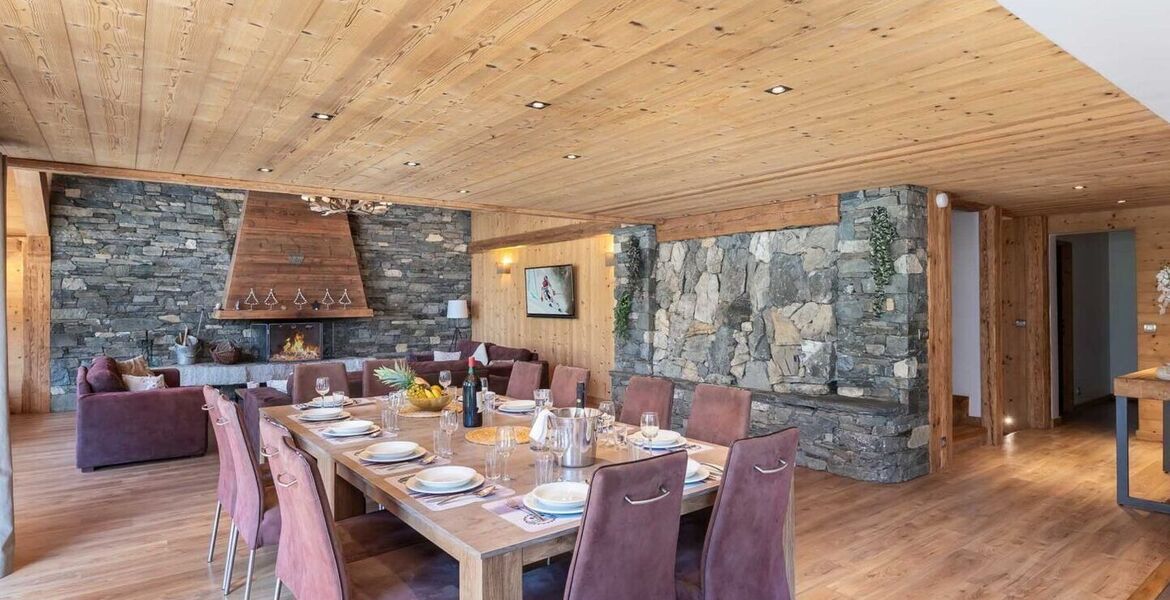 Chalet for rent in Meribel
