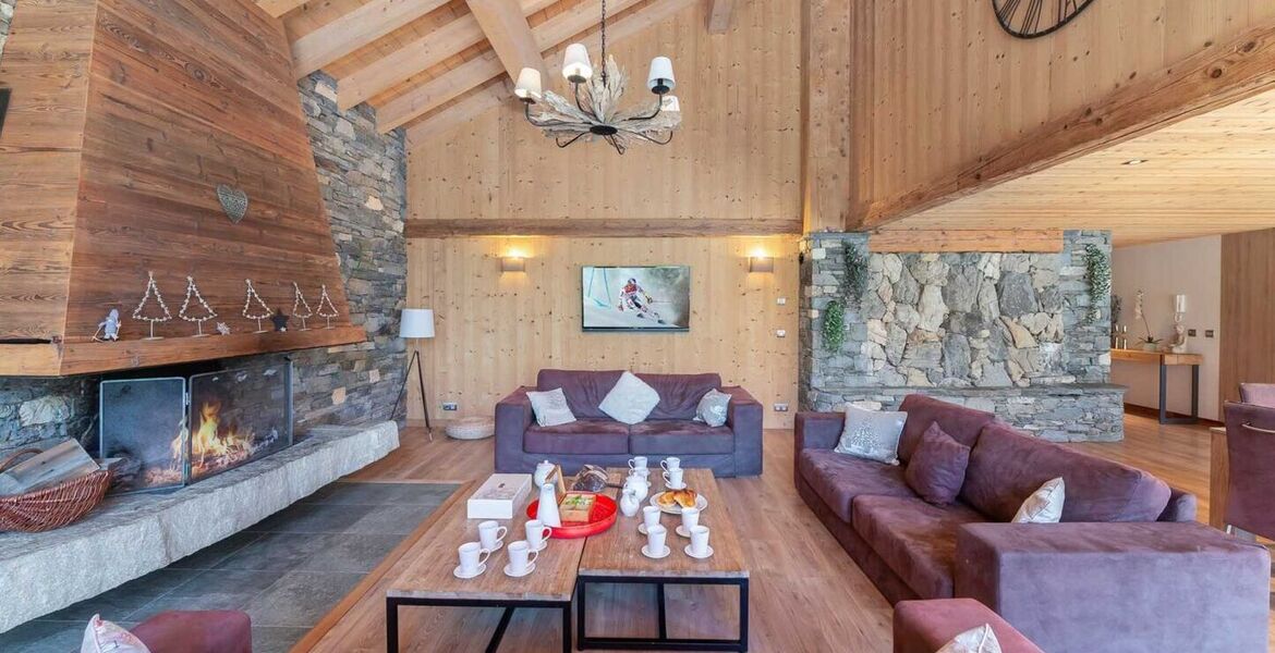 Chalet for rent in Meribel