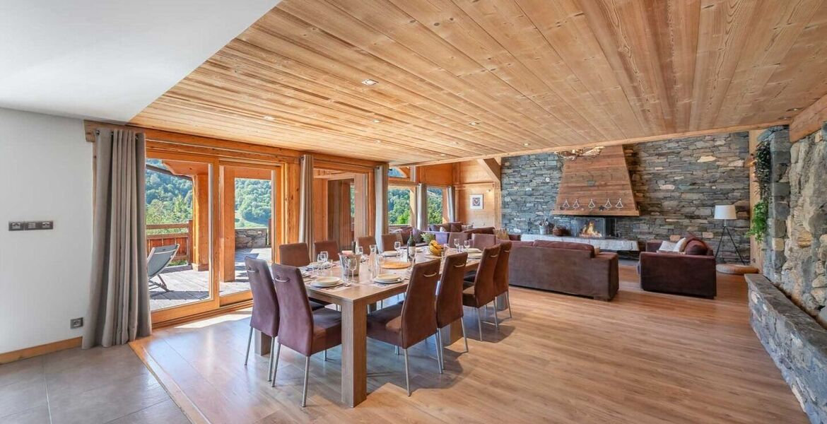 Chalet for rent in Meribel