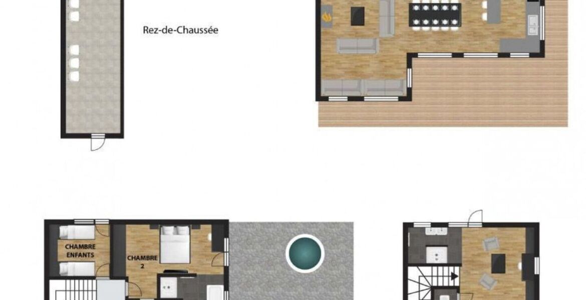 Chalet for rent in Meribel