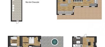 Chalet for rent in Meribel
