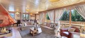 The mountain chalet in Courchevel 1850