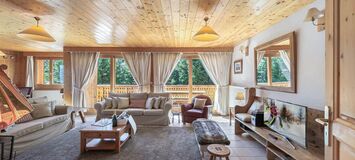 The mountain chalet in Courchevel 1850