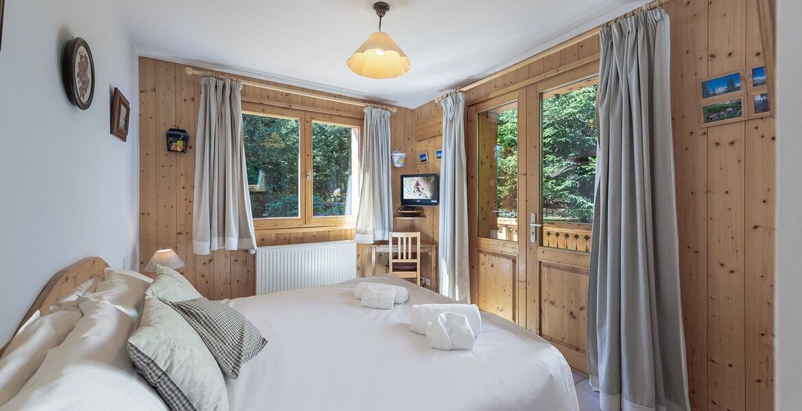 The mountain chalet in Courchevel 1850