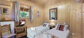 The mountain chalet in Courchevel 1850