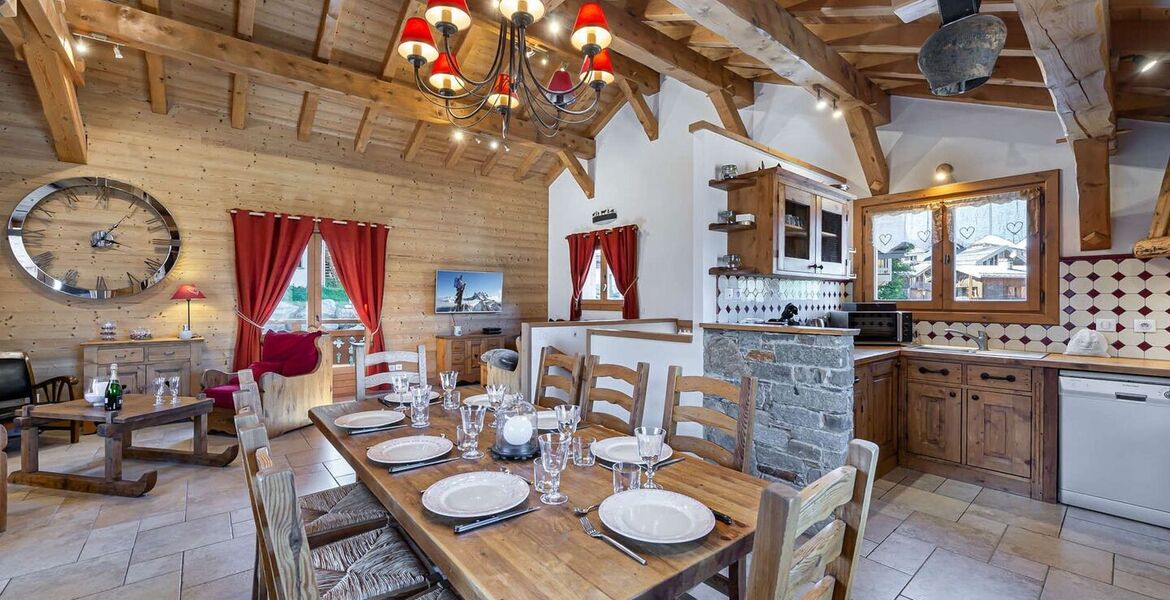 Chalet for rent in Courchevel 1550 Village with 