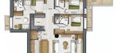Apartment for rent in Meribel