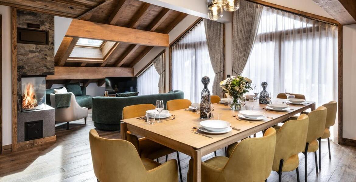 Duplex for rent in Meribel