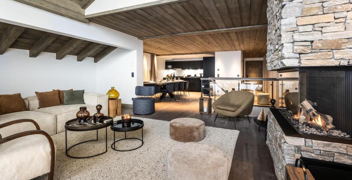 Duplex for rent in Meribel