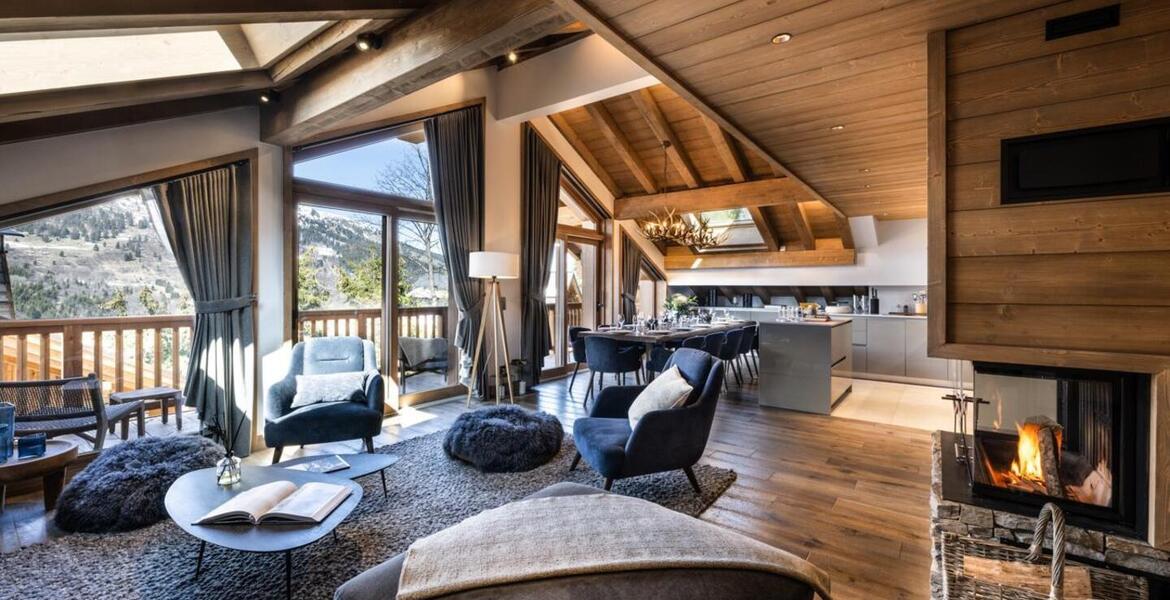 Penthouse for rent in Meribel