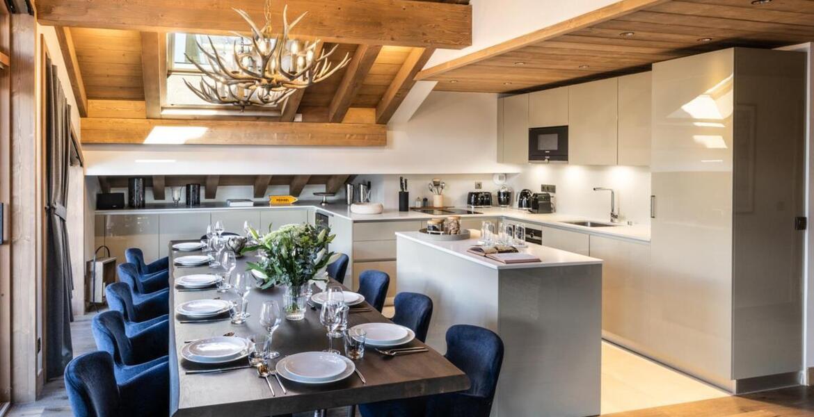 Penthouse for rent in Meribel