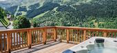 Triplex penthouse for rent in Meribel