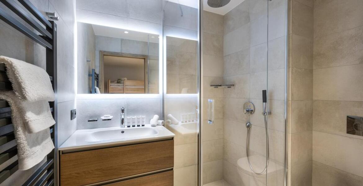 Triplex penthouse for rent in Meribel