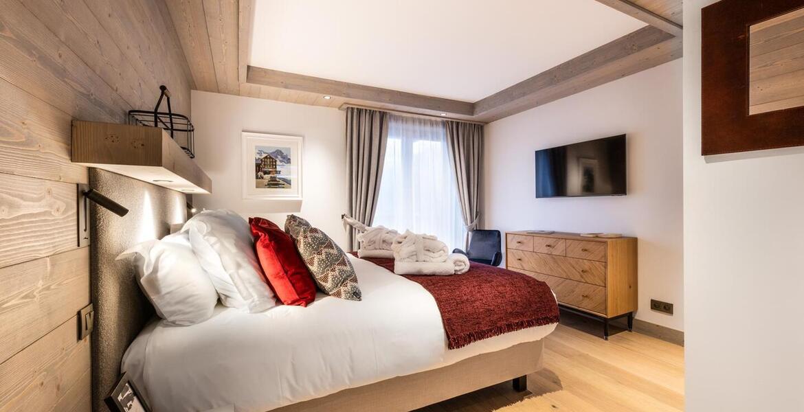 Triplex penthouse for rent in Meribel