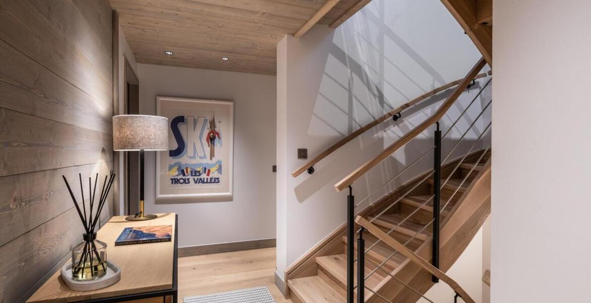 Triplex penthouse for rent in Meribel