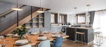 Triplex penthouse for rent in Meribel