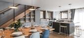 Triplex penthouse for rent in Meribel