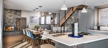 Triplex penthouse for rent in Meribel