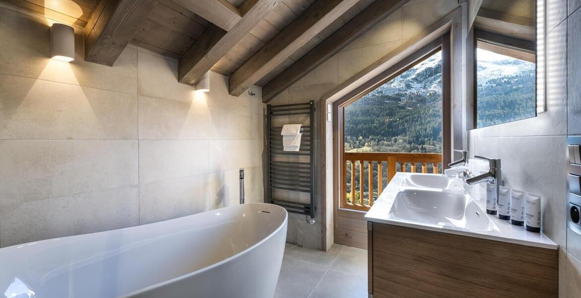 Triplex penthouse for rent in Meribel