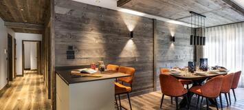 The duplex flat for rent in Meribel