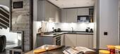 The duplex flat for rent in Meribel