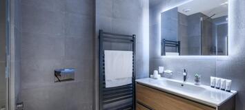 The duplex flat for rent in Meribel