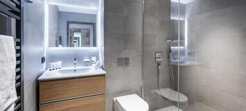 The duplex flat for rent in Meribel