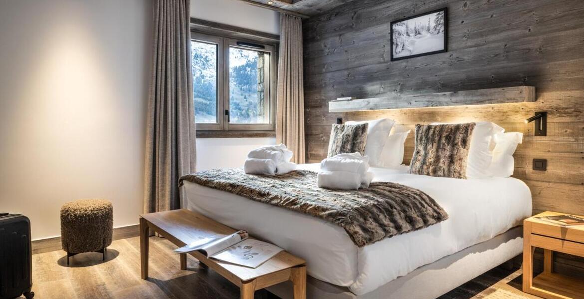 The duplex flat for rent in Meribel