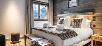 The duplex flat for rent in Meribel