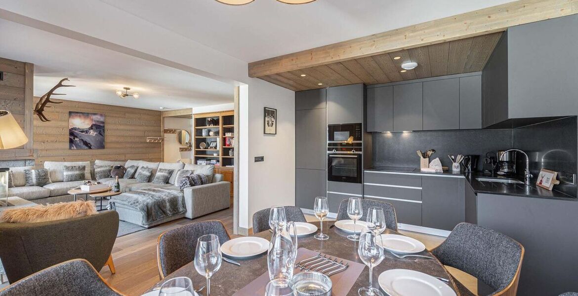 Apartment with 140 sqm in Méribel-Station for rent 4 bedroom
