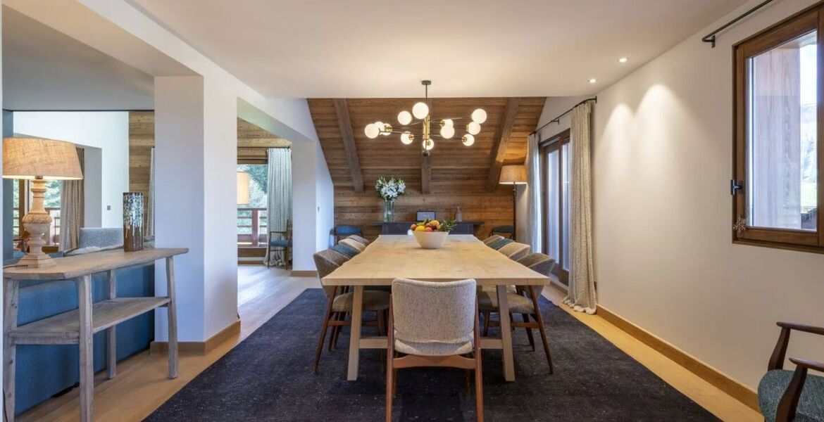 Ski-in ski-out apartment for rent in Meribel